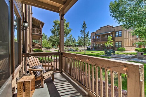 Rustic-chic Overgaard Condo w/ Fishing Pond!