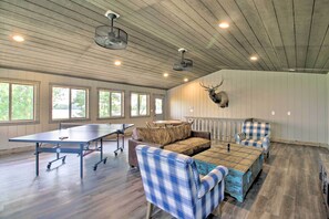 House (4 Bedrooms) | Interior - Platte Lake Home w/ Boat Launch & Deck! (Hillman)