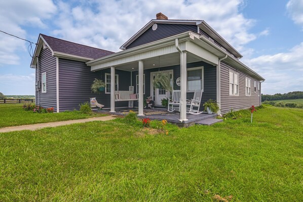 House (5 Bedrooms) | Front of property - Quiet Kentucky Vacation Rental w/ Fire Pit (Berry)