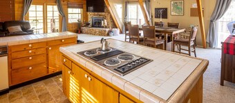 Furnished Deck + Fire Pit: Happy Jack Cabin