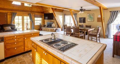 Furnished Deck + Fire Pit: Happy Jack Cabin