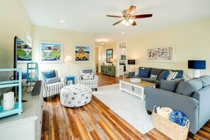 Cottage (3 Bedrooms) | Front of property - Corolla Vacation Rental w/ Pool, Walk to Beach! (Corolla)