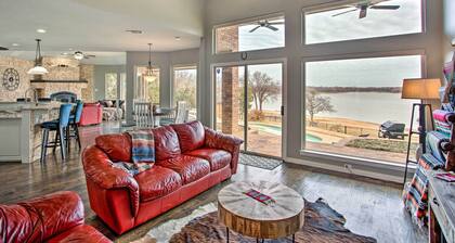 Lakefront Little Elm Escape w/ Views + Pool Table!