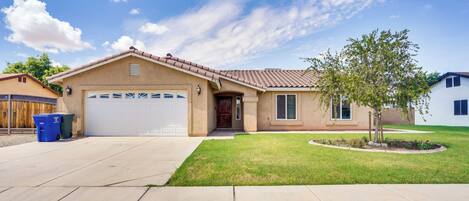 Fachada de la propiedad