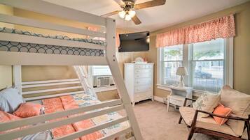 Lägenhet (2 Bedrooms) | 2 sovrum, strykjärn/strykbräda och sängkläder