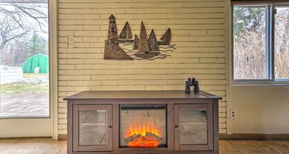 Lakefront Brohman Retreat w/ Dock & Fire Pit!