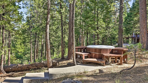 Terrace/patio - Peaceful Camp Connell Cabin w/ Community Pool (Arnold)