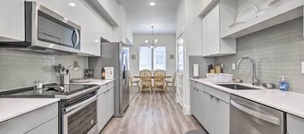 波夕聯排別墅，配有屋頂甲板，距市中心2英里