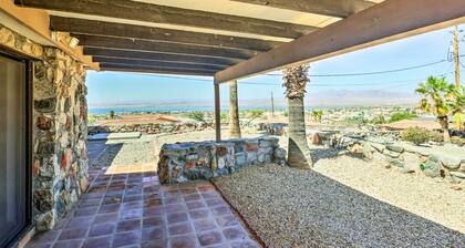 Patio & Panoramic Views: Hillside Lake Havasu Home