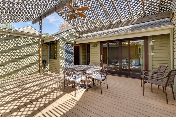 Udendørs spisemuligheder