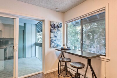 位於伍丁維爾葡萄酒鄉的舒適森林住所