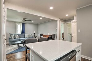 Interior - Cozy House w/ Private Yard, Close to Downtown (Greenville)