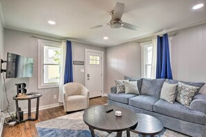 House (2 Bedrooms) | Front of property - Cozy House w/ Private Yard, Close to Downtown (Greenville)