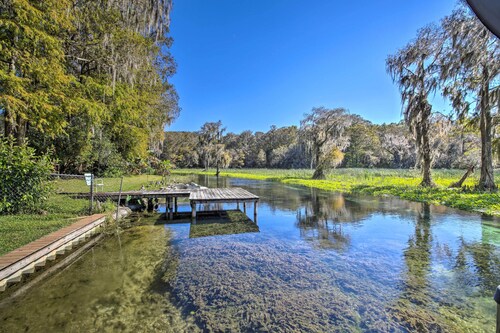 Rainbow River Oasis w/ Kayaks + Furnished Sunroom!