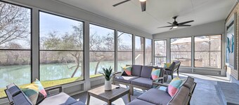 3 Mi to Dtwn! Riverfront Seguin Home w/ Sunroom
