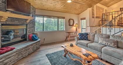 Cozy Pine Retreat w/ Private Hot Tub & Views
