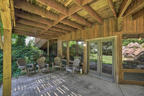Grand Escape w/ Deck, Game Room, Nature View!