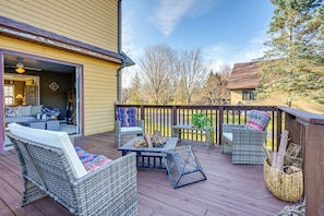 Interior - Central Michigan Vacation Rental Near Frankenmuth! (Clio)