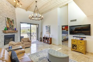 Interior - Bright Carefree Home: Private Patio, Pool Access! (Carefree)