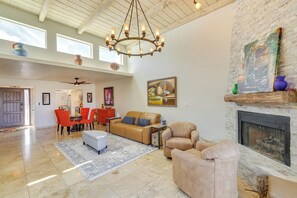 Interior - Bright Carefree Home: Private Patio, Pool Access! (Carefree)