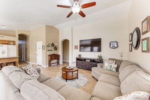 House (3 Bedrooms) | Interior - Sunny Maricopa Getaway w/ Private Pool + Fire Pit! (Maricopa)