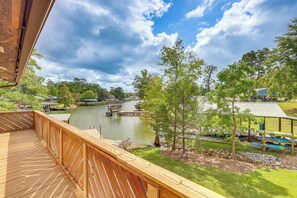 House (Multiple Bedrooms) | Interior - Pet-friendly Cabin w/ Dock on Lake Martin! (Jacksons' Gap)