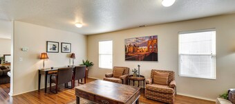 Ideally Located Nampa Home w/ Office Area & Patio!