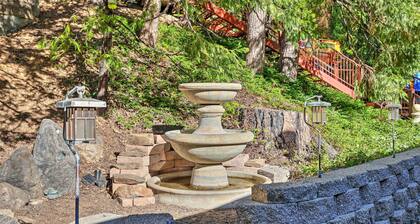 Deck w/ Forest Views: Quiet Twain Harte Cabin!