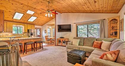 Deck w/ Forest Views: Quiet Twain Harte Cabin!