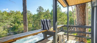 Relax Fireside: Prescott Retreat w/ Hot Tub!