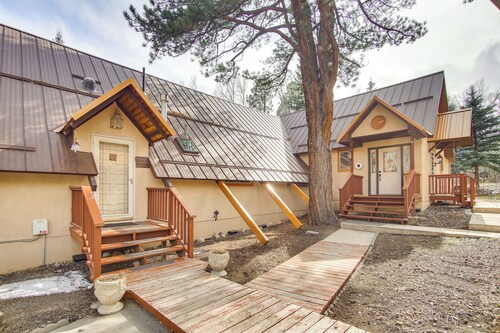 Riverfront Retreat in Nathrop: Fire Pits & Hot Tub