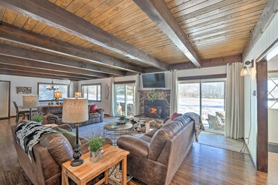 Elevated Alpine Escape: Mtn Views + Game Room!