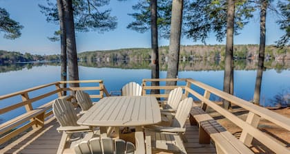 Lakefront Cabin w/ Panoramic Water View & Access