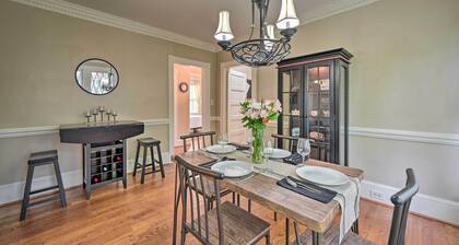 Bright Greensboro Escape ~ 1 Mi to Downtown