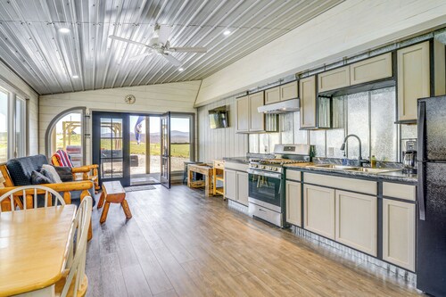 Scenic Ranch House w/ Fishing Pond!