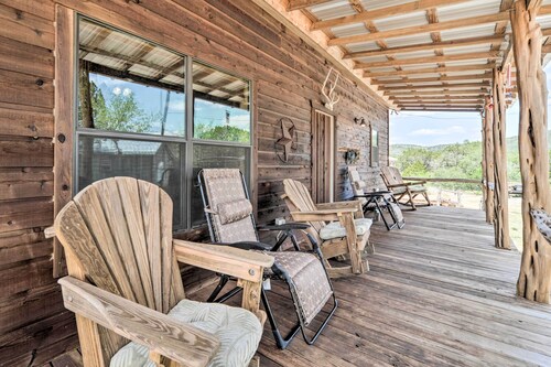 2 Rustic Cabins w/ Porches on Remote Ranch!