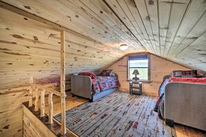 House (2 Bedrooms) | Interior - 2 Rustic Cabins w/ Porches on Remote Ranch! (Sabinal)