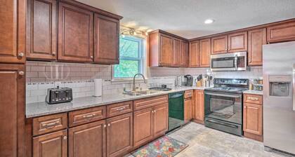 Bright Durham Home w/ Fully Furnished Deck!