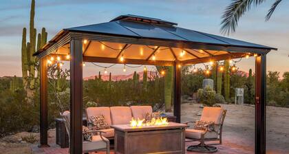 Classy Tucson Escape w/ Fire Pit on 5 Acres!