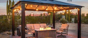 Classy Tucson Escape w/ Fire Pit on 5 Acres!