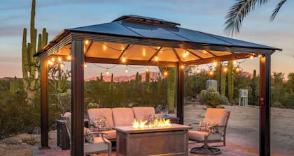 Classy Tucson Escape w/ Fire Pit on 5 Acres!