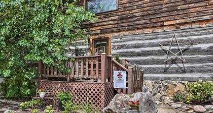 Cozy Smoky Mtn Retreat on River w/ Fire Pit & Deck