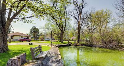 Pet-friendly Ohio Escape w/ Deck & Community Dock!