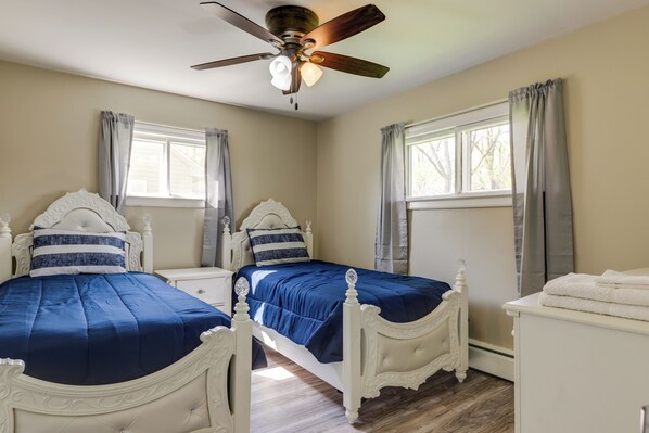 House (3 Bedrooms) | Interior - Pet-friendly Ohio Escape w/ Deck & Community Dock! (Celina)