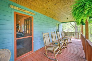 House (1 Bedroom) | Interior - Quaint Cabin w/ Stream in Blue Ridge! (Sparta)