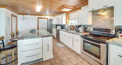 Lakefront Eufaula Escape w/ Dock + Private Beach!