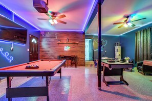 House (4 Bedrooms) | Interior - Hot Tub & Deck: Gorgeous Retreat in Pocono Summit! (Pocono Summit)