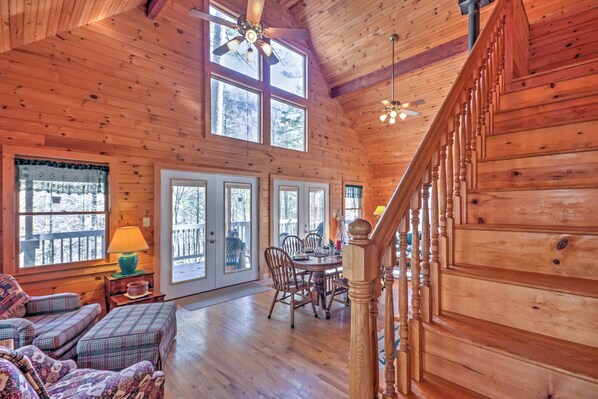 Interior - Highlands Cabin w/ Forest Views < 4 Mi to Cashiers (Highlands)
