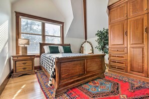 Mökki (1 Bedroom) | 1 makuuhuone, silitysrauta/-lauta, ilmaiset vauvansängyt, vuodevaatteet