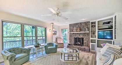 Furnished Deck w/ Views: Hot Springs Cottage